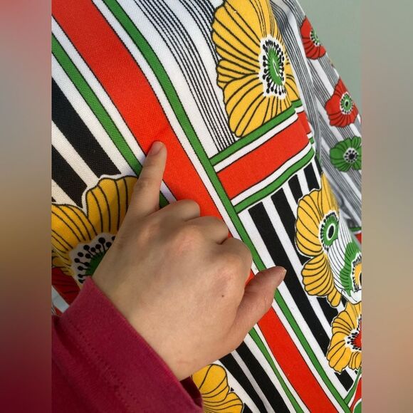 1970s Miss Holly Flower Power Daisy Top - Picture 10 of 11